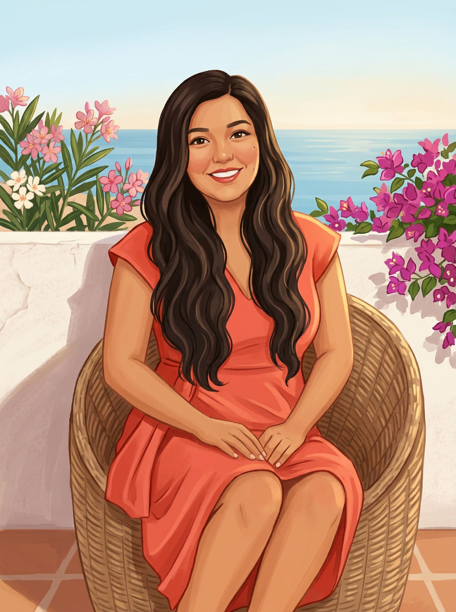 Olivia, anfitriona de Casa del Colibrí PV